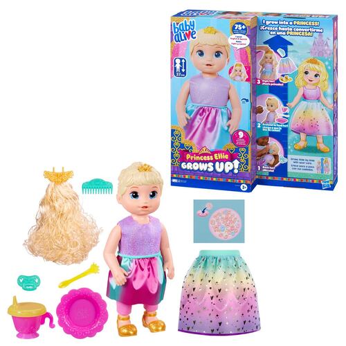 Baby Alive Princesa Ellie Crece