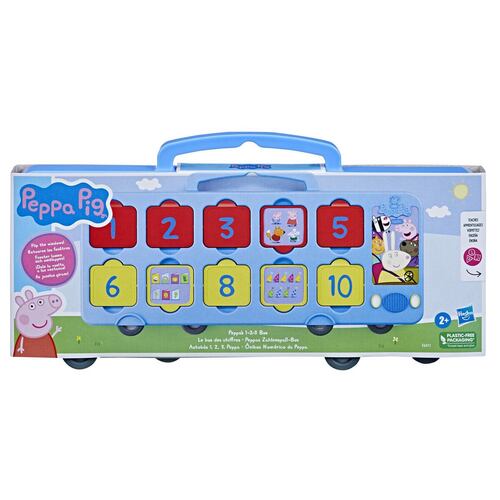 Juguete Peppa Pig Peppa's 1-2-3 Bus