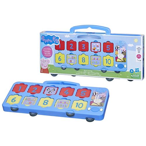Juguete Peppa Pig Peppa's 1-2-3 Bus