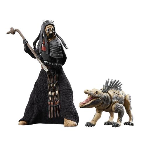 Figura de Acción Guerrero Tusken & Massiff Star Wars El libro de Bobba Fett