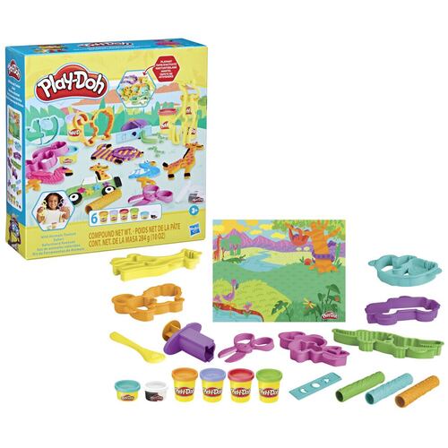 Set de Juego Play-Doh Animales Coloridos