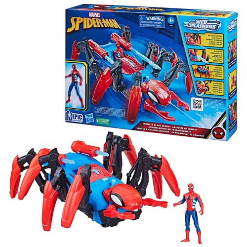 Vehículo Aracnolanzador Spider-Man