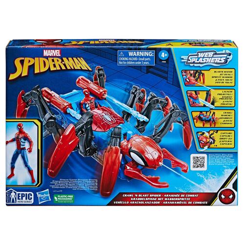 Vehículo Aracnolanzador Spider-Man