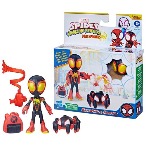 Marvel Spidey and His Amazing Friends - Figurine de héros Miles