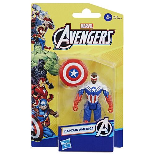 Figura de acción Marvel Epic Hero Capitán América