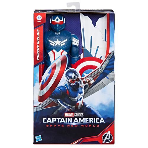 Figura de Acción 30 cm Marvel Studios Titan Hero Capitán América
