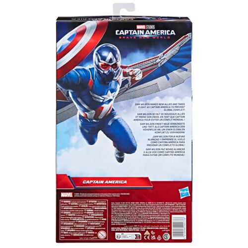 Figura de Acción 30 cm Marvel Studios Titan Hero Capitán América