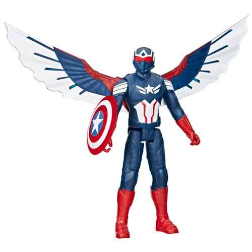 Figura de Acción 30 cm Marvel Studios Titan Hero Capitán América