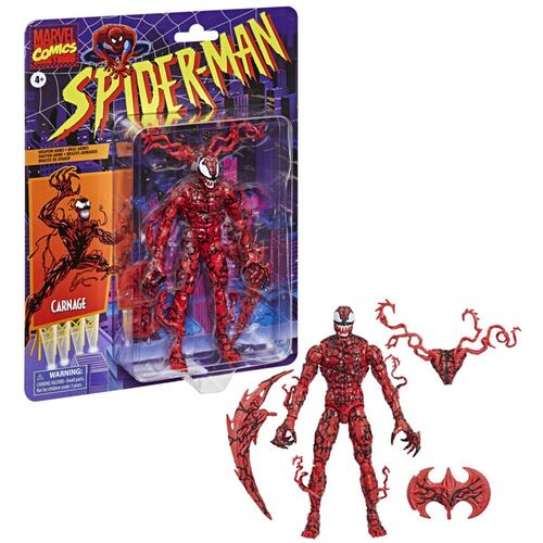 Figura de Acción Coleccionable Marvel Legends Carnage 15 cm