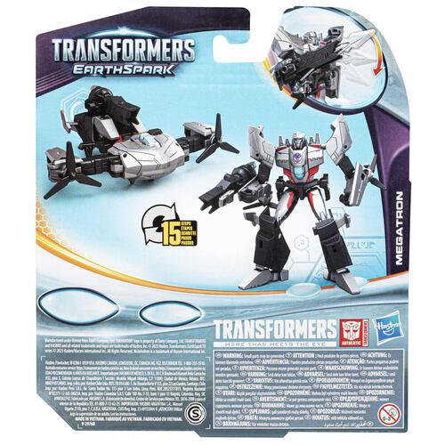 Figura Transformers EarthSpark -  Megatron Clase guerrero
