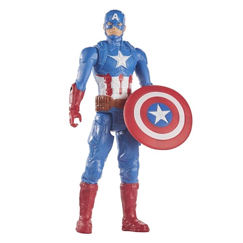 Figura de acción Marvel Titan Hero Capitán América