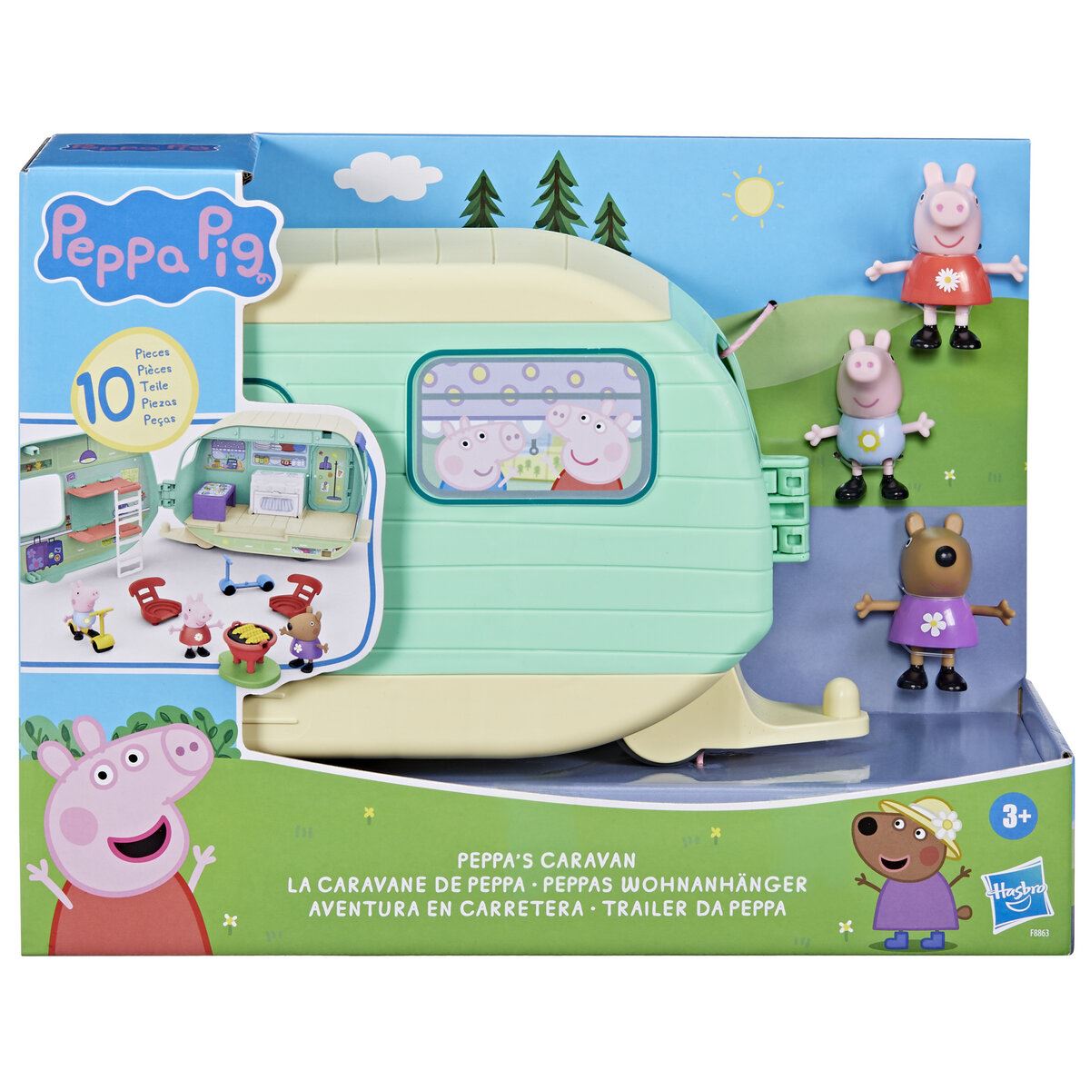 Set de casa rodante Peppa Pig Aventura en carroretera