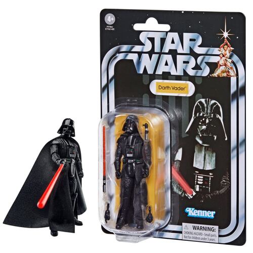 Figura Coleccionable Vintage de Star Wars: Darth Vader 9.5 cm