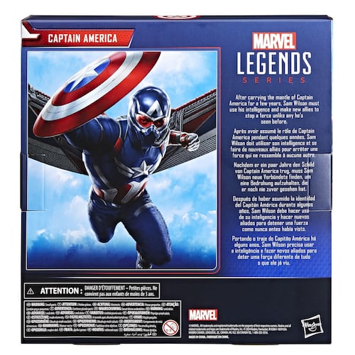Figura de Acción 15 cm Marvel Studios Captain America Brave New World