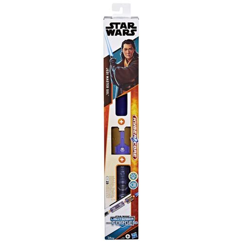 Sable de Luz Electrónico Maestro Jedi Sol Lightsaber Forge Kyber Core Star Wars Hasbro