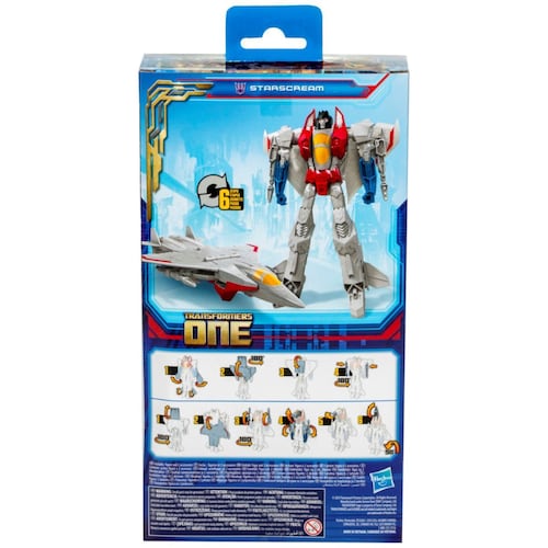 Figura Transformers Mega Changer Starscream Transformers: One