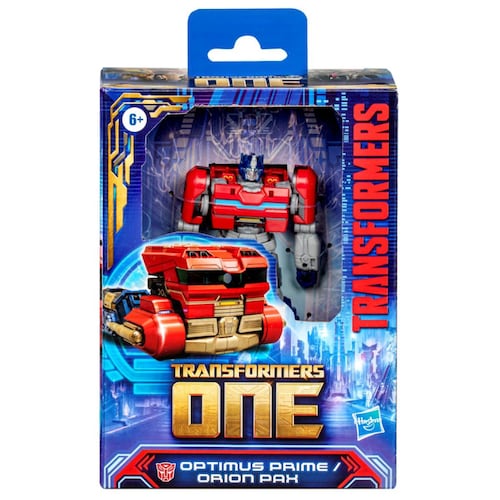 Figura Transformers Mega Changer Optimus Prime/Orion Pax Transformers: One
