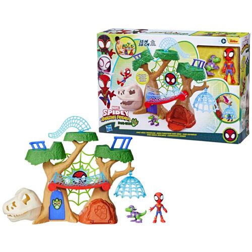 Set Juego Dino-Árbol Arácnido Marvel Spidey and His Amazing Friends