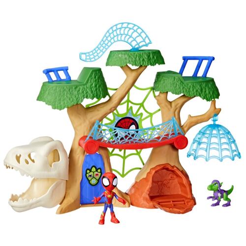 Set Juego Dino-Árbol Arácnido Marvel Spidey and His Amazing Friends