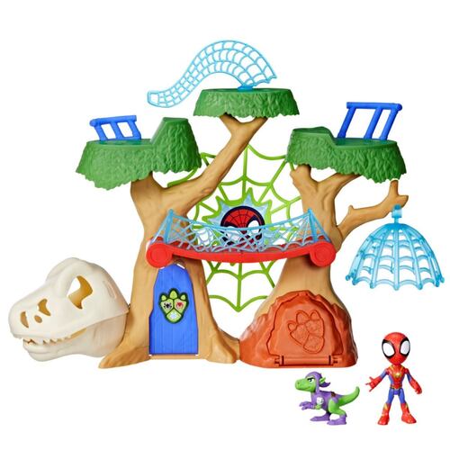 Set Juego Dino-Árbol Arácnido Marvel Spidey and His Amazing Friends