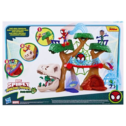 Set Juego Dino-Árbol Arácnido Marvel Spidey and His Amazing Friends