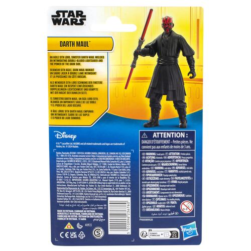 Figura de Acción Darth Maul Línea Epic Hero Series Star Wars de Hasbro
