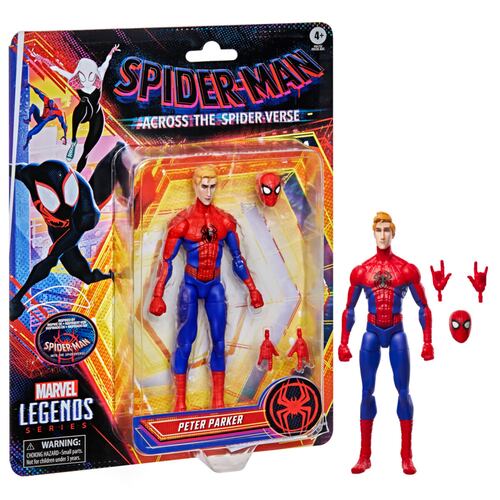 Figura de Acción 15 cm Peter Parker Spider-Man Marvel Legends Series