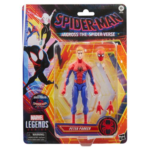Figura de Acción 15 cm Peter Parker Spider-Man Marvel Legends Series