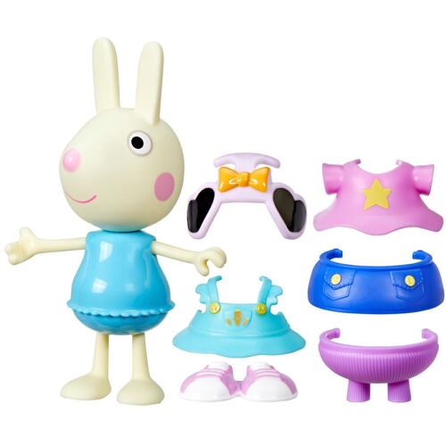 Figura Serie Peppa Pig: Rebeca Estilos 15 cm + Accesorios