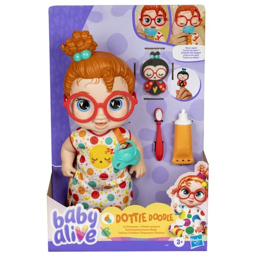 Muñeca Dottie Doodle Baby Alive Hasbro