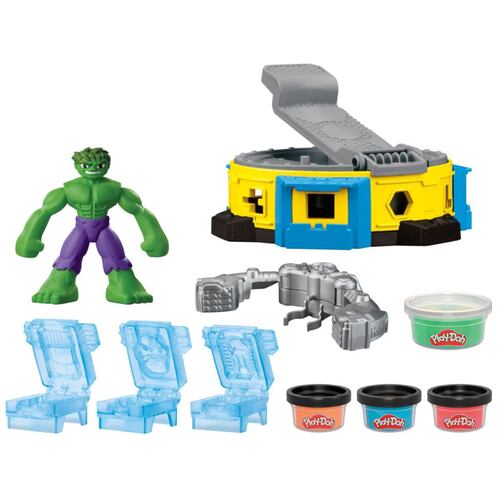 Set Juego Hulk Aplasta y Moldea Play-Doh Marvel