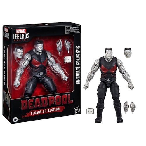 Figura de Acción 15 cm Marvel’s Colossus Deadpool Marvel Legends Series