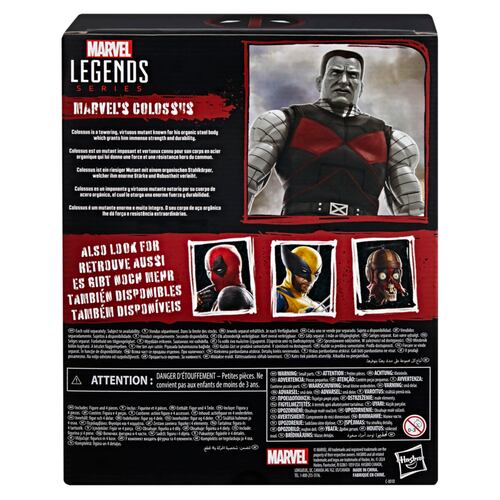 Figura de Acción 15 cm Marvel’s Colossus Deadpool Marvel Legends Series