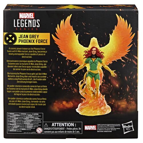 Figura de Acción Coleccionable Jean Grey y Fuerza Fénix Marvel Legends de Hasbro