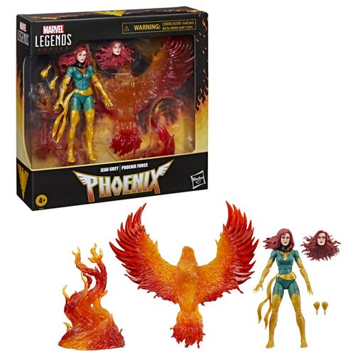 Figura de Acción Coleccionable Jean Grey y Fuerza Fénix Marvel Legends de Hasbro