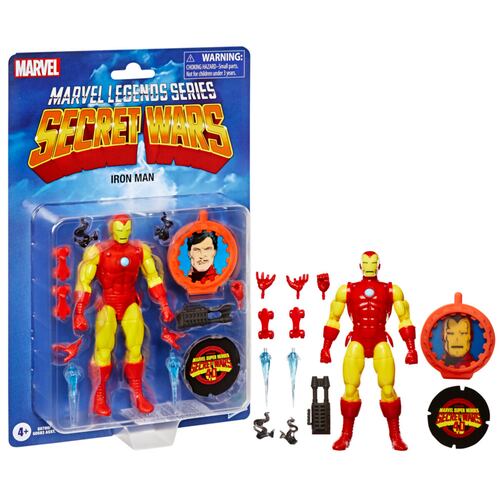 Figura de Acción Iron-Man Secret Wars Marvel Legends Series