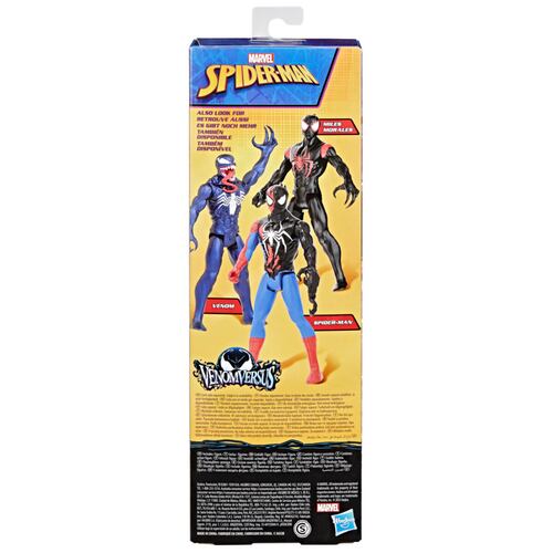 Figura de Acción MARVEL Spider-man Venomversus Miles Morales