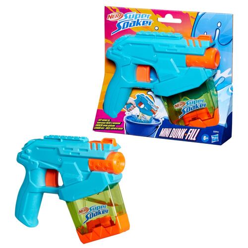 Lanzador de Agua NERF Mini Dunk-Fill Super Soaker