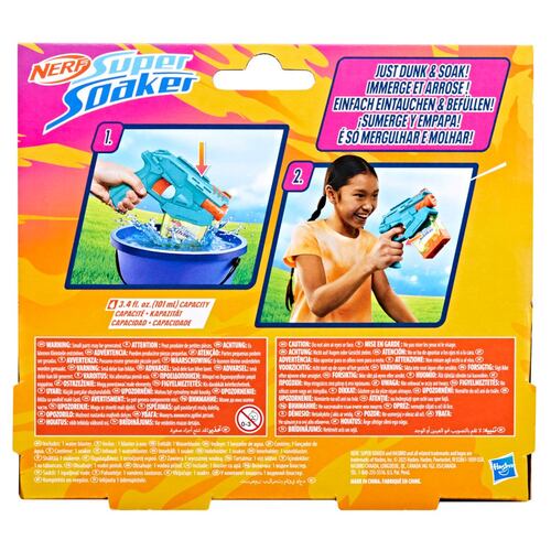 Lanzador de Agua NERF Mini Dunk-Fill Super Soaker