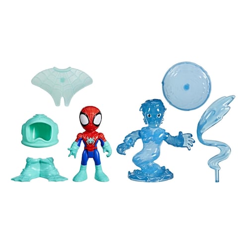Set Spidey and his Amazing Friends Water-Webs Spidey y Hydro-Man