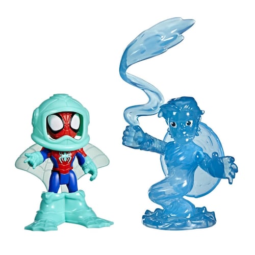 Set Spidey and his Amazing Friends Water-Webs Spidey y Hydro-Man
