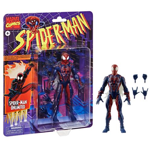 Figura Coleccionable Spider-Man Leyendas Retro