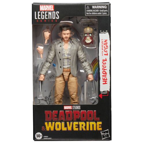 Figura Coleccionable de Marvel Legends Headpool Logan
