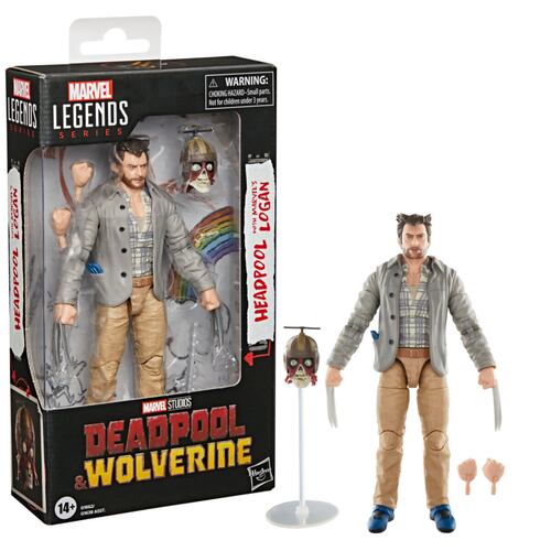 Figura Coleccionable de Marvel Legends Headpool Logan