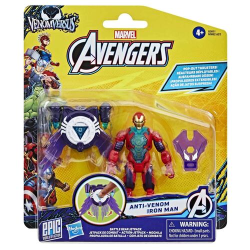 Anti-Venom Iron Man VenomVersus Epic World of Action Marvel