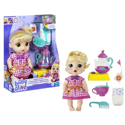 Muñeca Baby Alive Fiesta de Té Burbujeante LaLa GooGoo