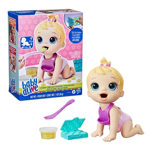 Muñeca Hora de Comer BABY ALIVE con Accesorios