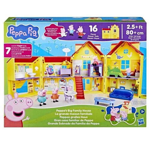 Set Peppa Pig Gran Casa Familiar de Peppa