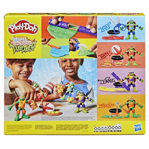 Set de Masa Moldeable Play-Doh Teenage Mutant Ninja Turtles Creaciones Cowabunga