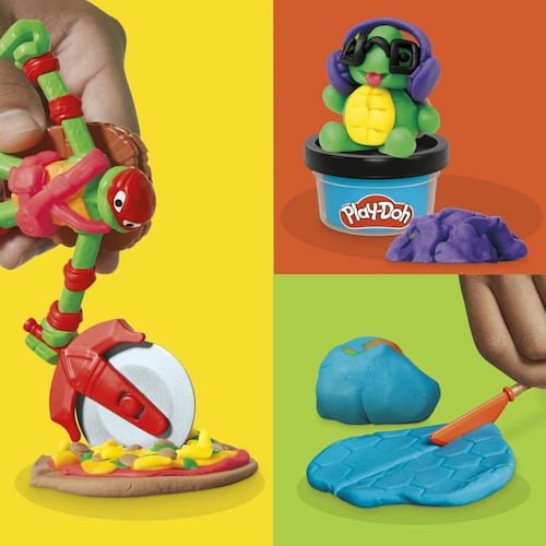 Set de Masa Moldeable Play-Doh Teenage Mutant Ninja Turtles Creaciones Cowabunga